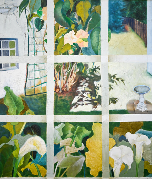 Courtyard Through the Window