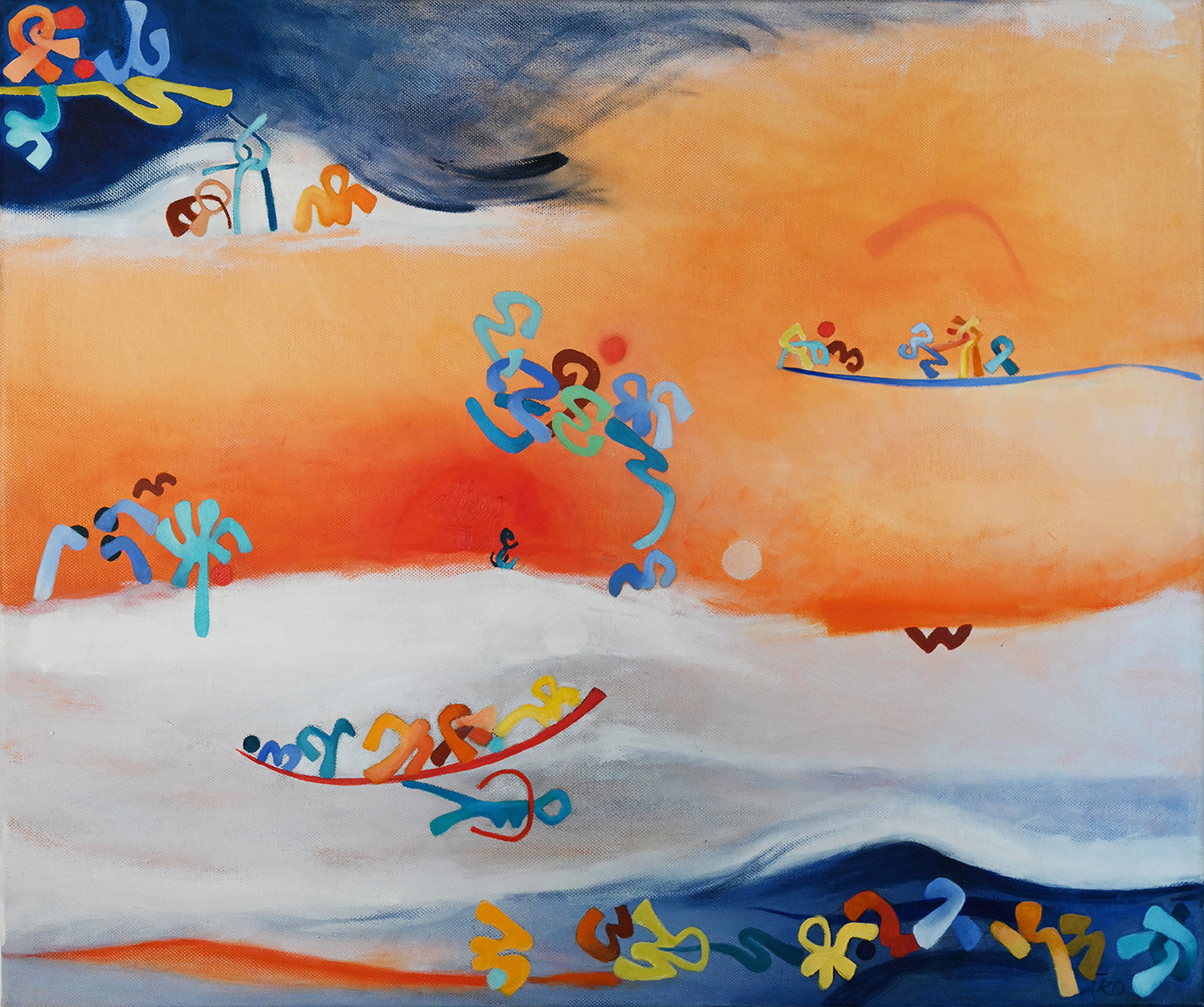 Where Are We?, Original Oil Painting